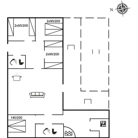Holiday home Sitta - 400m From The Sea In Lolland- Falster And Mon By Interhome *